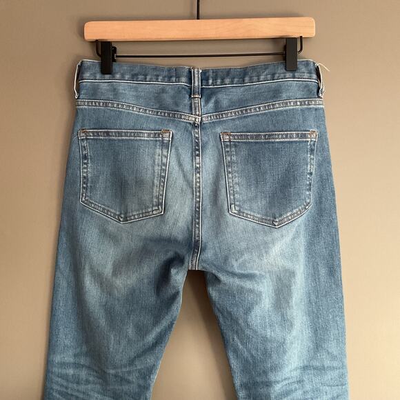 Everlane The Modern Boyfriend Jeans Size 26 Medium Wash Blue Denim Relaxed Fit‎ - Picture 12 of 16